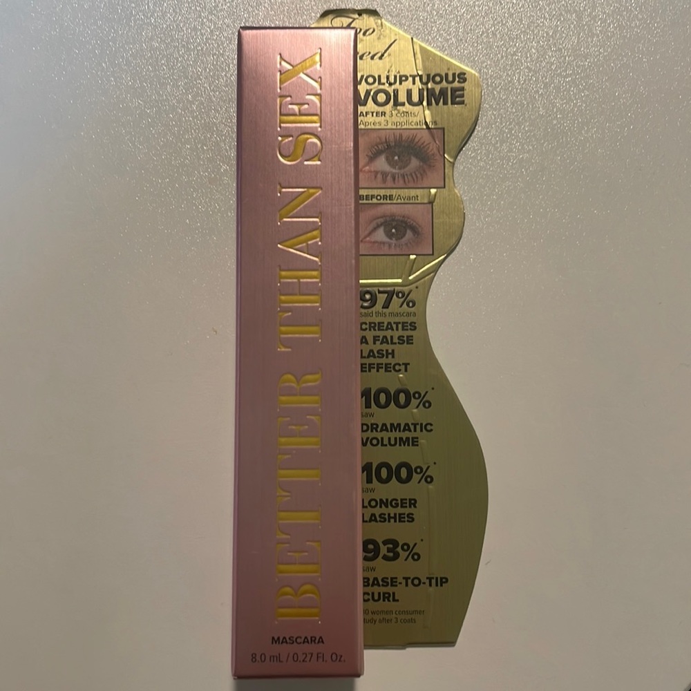 Brand NEW Better than Sex mascara